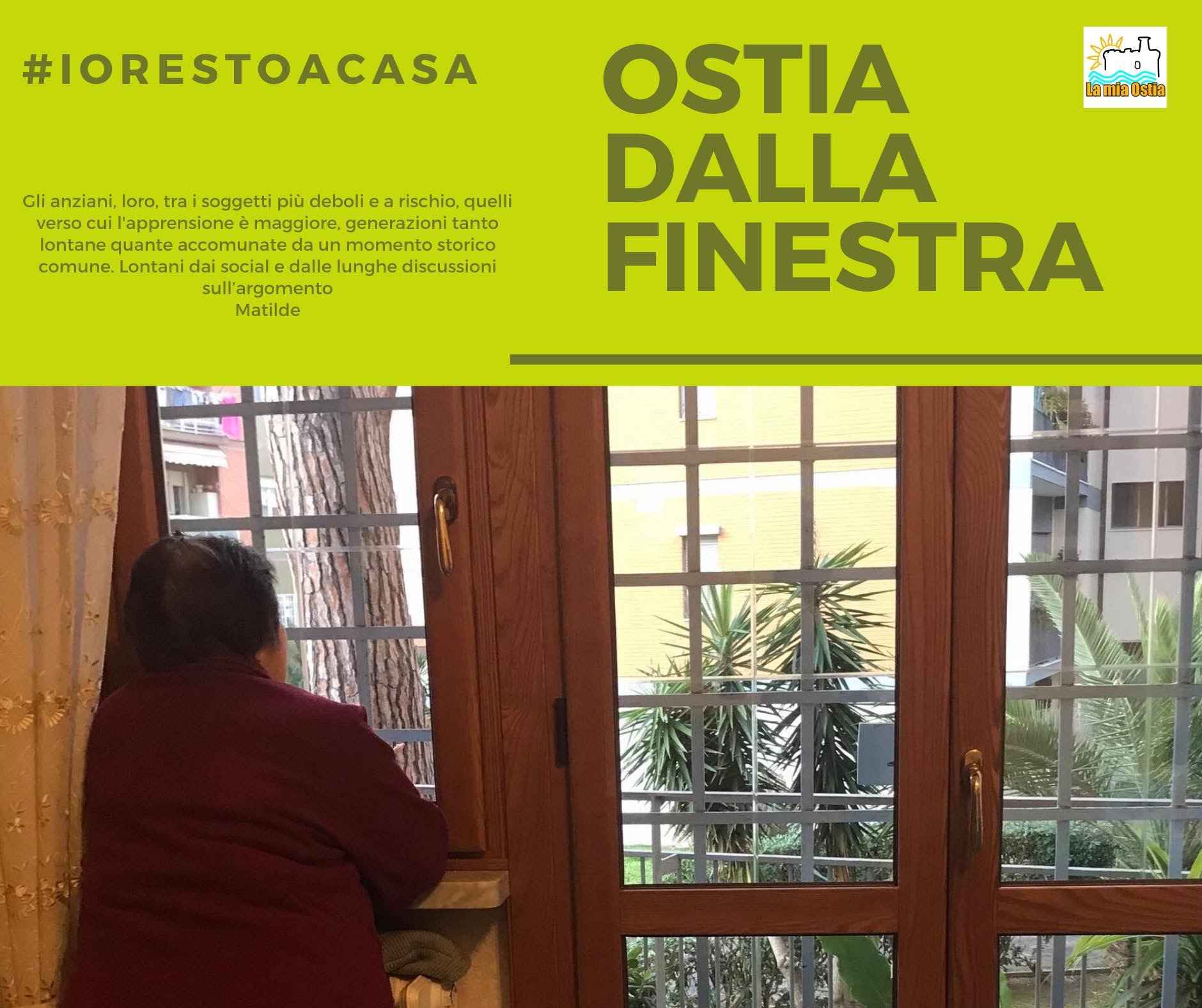 Ostia dalla finestra: mese di marzo